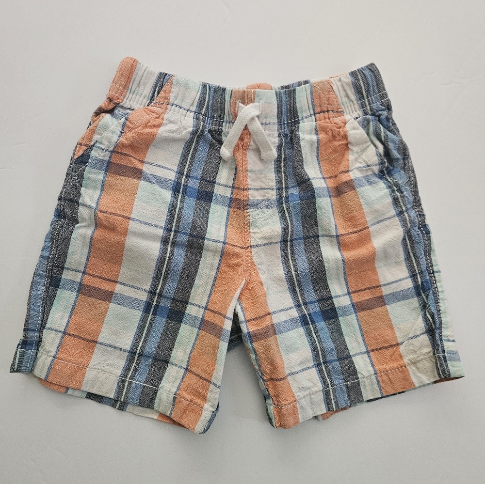 Jumping Beans Boys Plaid Shorts 4T